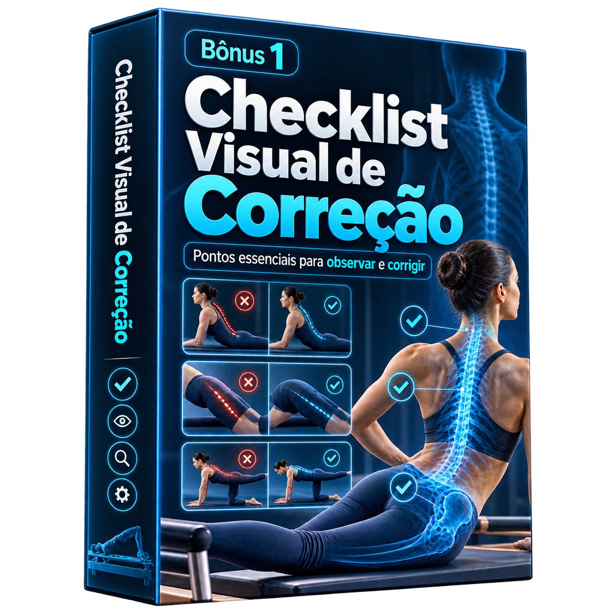 30 Adaptações Visuais de exercícios de Pilates