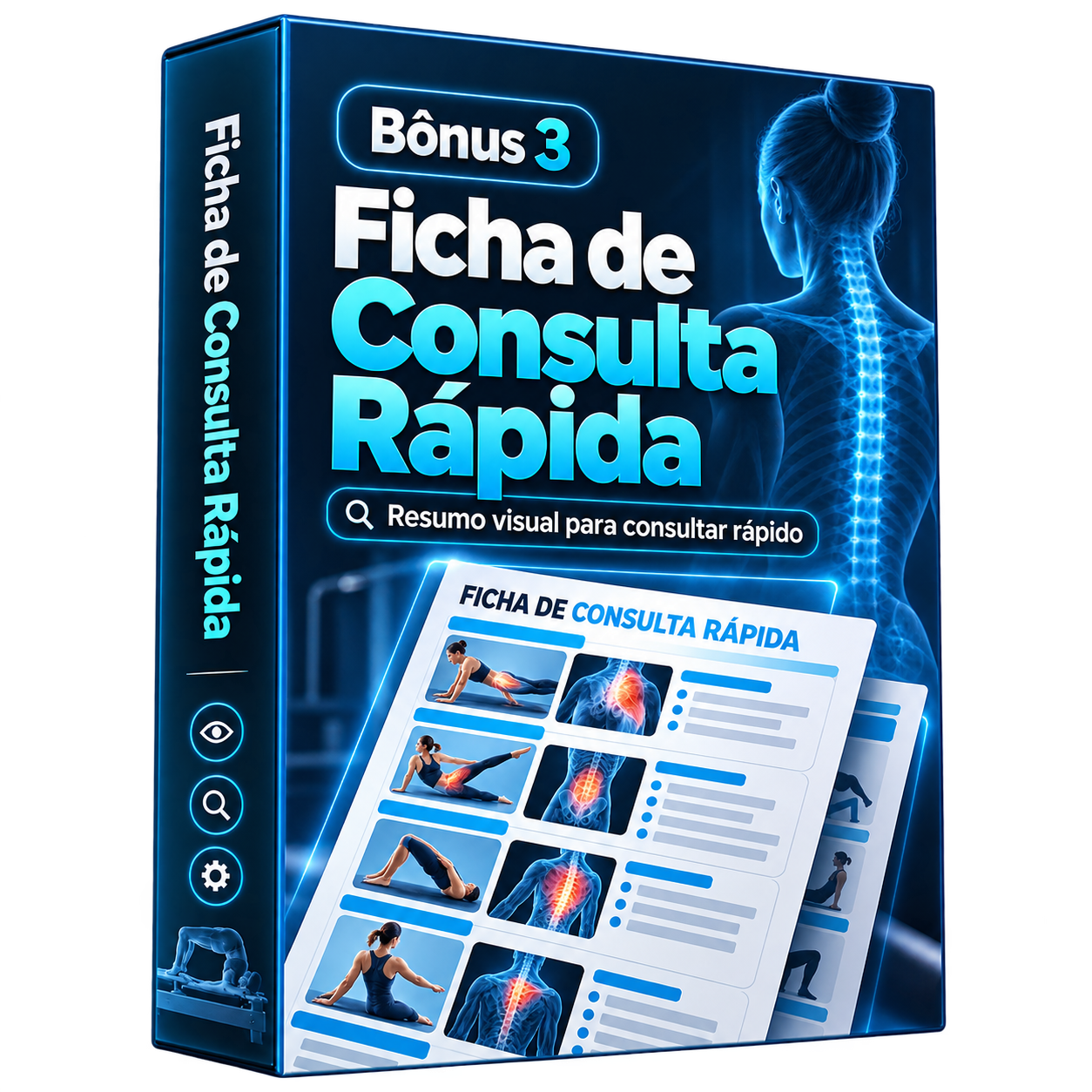 Ficha de Consulta Rápida do Raio X do Pilates
